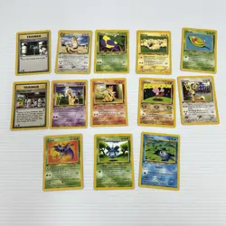 170+ VTG Pokemon Cards BULK BUNDLE LOT Mixed Condition Base Jungle Neo Genesis - Image 2