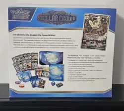 Pokemon TCG Stellar Crown Pokemon Center Elite Trainer Box ETB exclusive (PKC) - Image 5