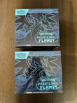 Pokemon TCG Mega Evolution Phantasmal Flames Elite Trainer Box ETB New Sealed - Image 1