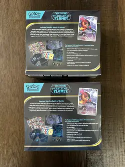 Pokemon TCG Mega Evolution Phantasmal Flames Elite Trainer Box ETB New Sealed - Image 4