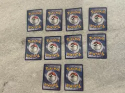 Lot of 10 Pokemon TCG EX Holo Ultra Rares Including Mega Clefable, Mega Zygarde - Image 2