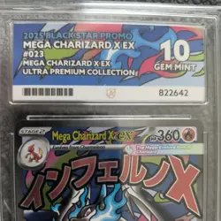 Pokemon Promo 023 MEGA CHARIZARD X EX PSA 10 024 ORICORIO EX PSA 10 **GEM MINT** - Image 2