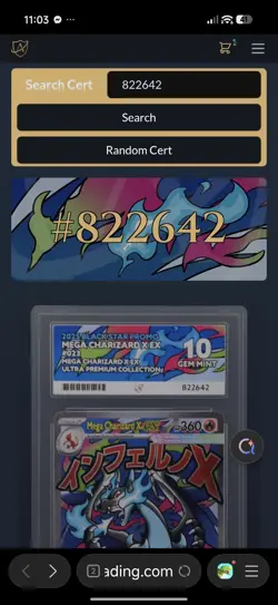 Pokemon Promo 023 MEGA CHARIZARD X EX PSA 10 024 ORICORIO EX PSA 10 **GEM MINT** - Image 5