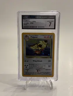 Pidgeot Pokemon 1999 Jungle Holo 8/64 CGC 7 Near Mint - Image 1