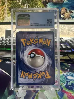 1999 Pokemon Fossil Hitmonlee Holo R - CGC 5.5 #7 - Image 2