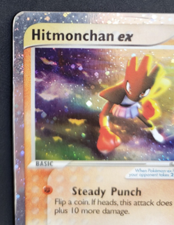 Pokemon Hitmonchan EX 98/109 Ruby & Sapphire Holo Rare DMG - Image 2