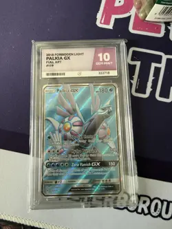 Pokemon Palkia GX Forbidden Light Full Art #119 ACE 10 Gem Mint - Image 1