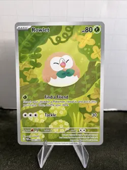 2026 Pokemon - ROWLET - IR Illustration Rare - PERFECT ORDER - 090/088 - Image 1