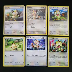 Meowth Pokemon Card Collection Set of 21 Card Lot Bundle - Image 3