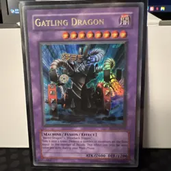 Gatling Dragon FET-EN035 Flaming Eternity Unlimited Ultra Rare- NM - Image 1
