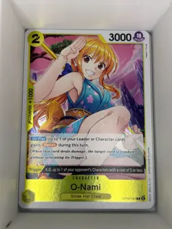 OP06-101 O-Nami English R One Piece TCG Card Game - Image 1