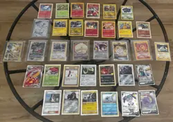 Pokemon Card lot Of 34 /Vintage &Modern / Dark Flareon,Japanese Trainer+ More - Image 3
