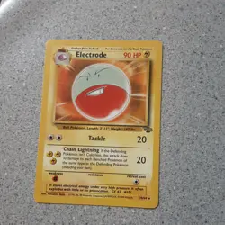 Electrode 18/64 NM Rare Unlimited Edition Pokemon Card Jungle Set 1999 WOTC - Image 1