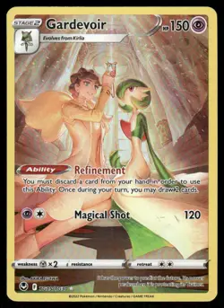 Pokemon Cards Gardevoir TG05/TG30 Silver Tempest Trainer Gallery Holo LP - Image 1
