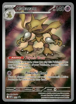 Pokemon Cards Alakazam 009 Mega Evolution Promo NM - Image 1