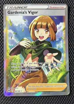 Gardenia's Vigor Full Art 2022 Astral Radiance 184/189 Pokemon Card - Image 1