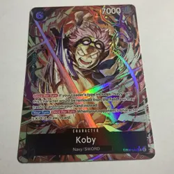 Koby EB04-044 SR Alt Art Adventure On Kami’s Island | One Piece Card English - Image 1