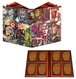 Ultra PRO March of the Machine 4-Pocket PRO-Binder MTG | Side-Load | 160 Cards | - Image 1
