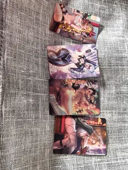 4X waifu cards anime Spicy double sided Art Nude - Image 2