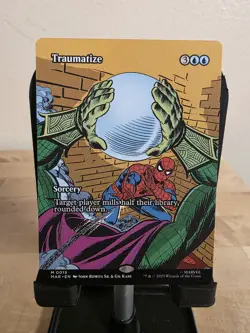 Traumatize (Borderless) M Marvel Universe Eternal-Legal 15 NM - Image 1