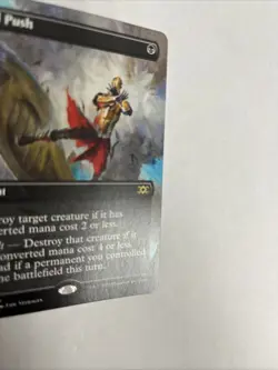 Fatal Push Borderless Nonfoil Card #343 MTG LP - Image 2