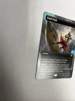 Fatal Push Borderless Nonfoil Card #343 MTG LP - Image 5