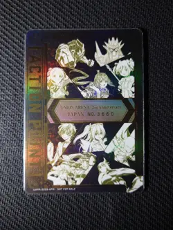 Union Arena UAPR/2025-AP01 Action Point Card 2nd Anniversary serial number AP AP - Image 1