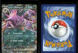 Team Rocket's Nidoking ex 119/182 Double Rare Destined Rivals Pokemon Near Mint - Image 3