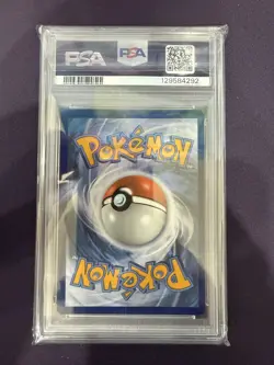 2021 POKEMON SWORD & SHIELD EVOLVING SKIES #175 FULL ART/GLACEON V PSA 9 - Image 2