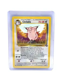 Pokemon Clefable 17/64 Rare Non Holo Jungle NM - Image 1