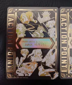 Union Arena UAPR/2025-AP01 Action Point Card 2nd Anniversary serial number AP AP - Image 2