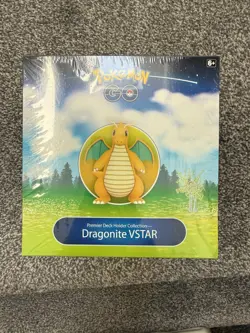 Pokemon TCG: Pokemon GO Dragonite VSTAR Premier Deck Holder Collection - 9 Packs 820650850790 - Image 1