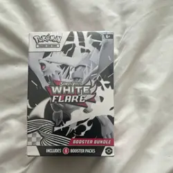 Pokemon Scarlet & Violet White Flare Booster Bundle Box Reshiram Keldeo Emboar - Image 1