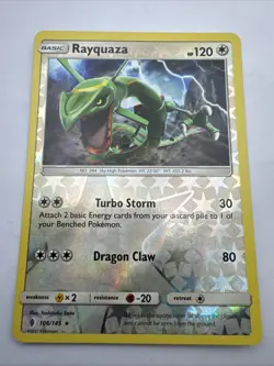 Rayquaza 106/145 Rare Guardians Rising Pokemon Reverse Holo - Image 1