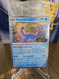 Pokemon TCG Mega Evolutions Perfect Order Aurorus Stamped Promo Sealed. - Image 1