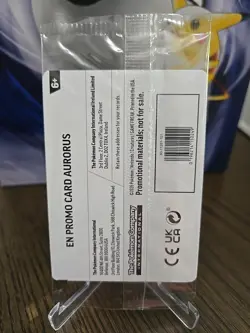 Pokemon TCG Mega Evolutions Perfect Order Aurorus Stamped Promo Sealed. - Image 2
