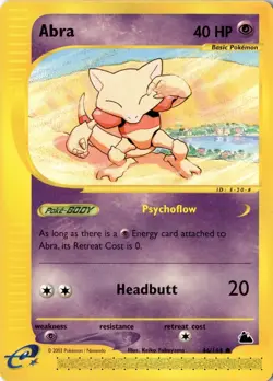 Abra 046/144 - Skyridge - Pokemon - LP - Image 1