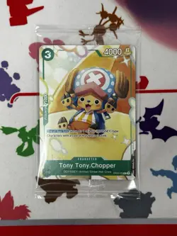 Tony Tony Chopper OP09-029 2025 Event Promo One Piece Card PAX West 2025 Sealed - Image 1