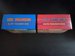 Pokemon TCG Sword & Shield Base Elite Trainer Box ETB Set of 2 (Factory Sealed) - Image 4