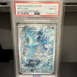 Pokemon TCG Articuno Illustration Rare Holo Sv09 Journey Together 161/159 PSA 10 - Image 1