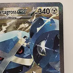 Pokemon TCG Steven's Metagross EX 289/217 Ascended Heroes SIR - Image 3