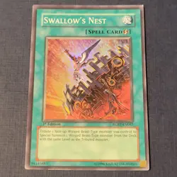 Yu-Gi-Oh! Swallow's Nest RGBT-EN087 1st Edition Lightly Played *FREE SHIPPING* - Image 1