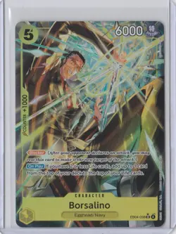 BORSALINO ~ ONE PIECE OP15 SR ALTERNATE ART EB04-058 ADVENTURE ON KAMI'S ISLAND - Image 1