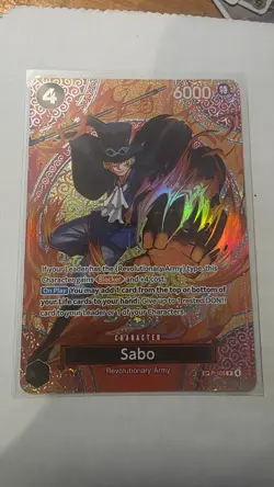 One Piece TCG: Sabo (P-105) (SP) P-105 Adventure on Kami's Island Foil English - Image 1