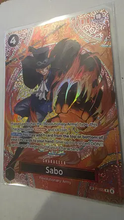 One Piece TCG: Sabo (P-105) (SP) P-105 Adventure on Kami's Island Foil English - Image 2