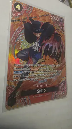 One Piece TCG: Sabo (P-105) (SP) P-105 Adventure on Kami's Island Foil English - Image 3