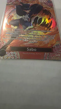 One Piece TCG: Sabo (P-105) (SP) P-105 Adventure on Kami's Island Foil English - Image 4