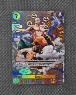 Enel (100) (SP) OP05-100 Awakening of the New Era Foil English One Piece Tcg - Image 1
