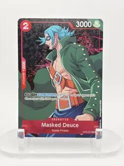 • Masked Deuce • OP02-017 Alt Art Paramount War Holo Foil One Piece TCG NM - Image 1