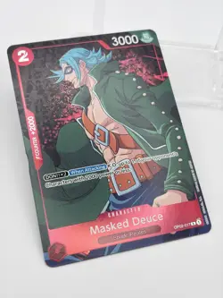 • Masked Deuce • OP02-017 Alt Art Paramount War Holo Foil One Piece TCG NM - Image 2